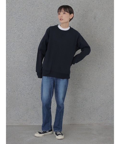 rem closet（レムクローゼット）の「【RUSSELL×rem】スウェットプルオーバー（Tシャツ/カットソー・レディース・ブラック/グレー/ネイビー・SMALL）」の15枚目の写真