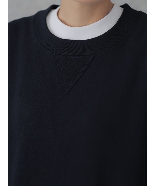 rem closet（レムクローゼット）の「【RUSSELL×rem】スウェットプルオーバー（Tシャツ/カットソー・レディース・ブラック/グレー/ネイビー・SMALL）」の4枚目の写真