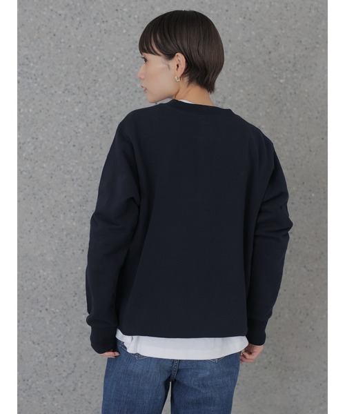 rem closet（レムクローゼット）の「【RUSSELL×rem】スウェットプルオーバー（Tシャツ/カットソー・レディース・ブラック/グレー/ネイビー・SMALL）」の7枚目の写真