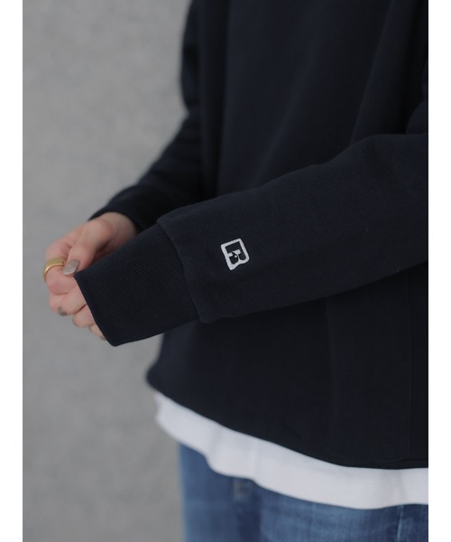 rem closet（レムクローゼット）の「【RUSSELL×rem】スウェットプルオーバー（Tシャツ/カットソー・レディース・ブラック/グレー/ネイビー・SMALL）」の11枚目の写真