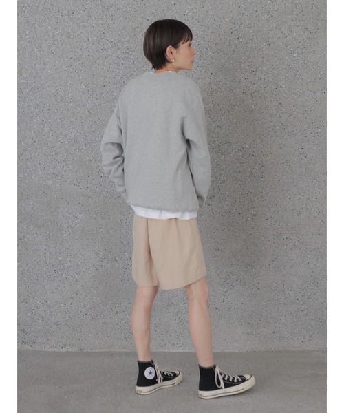 rem closet（レムクローゼット）の「【RUSSELL×rem】スウェットプルオーバー（Tシャツ/カットソー・レディース・ブラック/グレー/ネイビー・SMALL）」の16枚目の写真