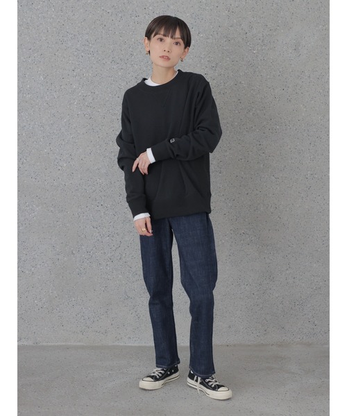 rem closet（レムクローゼット）の「【RUSSELL×rem】スウェットプルオーバー（Tシャツ/カットソー・レディース・ブラック/グレー/ネイビー・SMALL）」の17枚目の写真