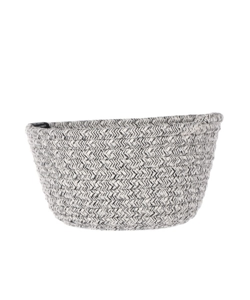 LAKOLE（ラコレ）の「ロープバスケット(M) / 235592（収納グッズ・レディース・グレー/ブラウン/ホワイト/ダークグレー・FREE）」の5枚目の写真