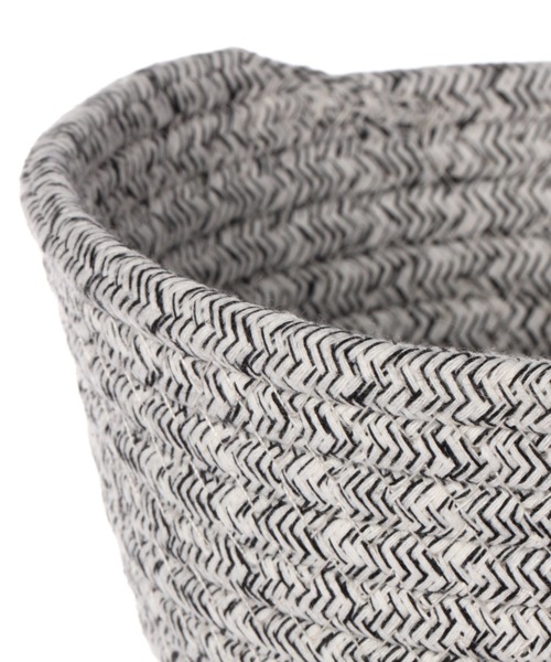 LAKOLE（ラコレ）の「ロープバスケット(M) / 235592（収納グッズ・レディース・グレー/ブラウン/ホワイト/ダークグレー・FREE）」の15枚目の写真