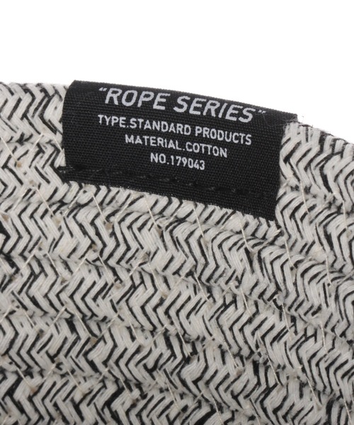 LAKOLE（ラコレ）の「ロープバスケット(M) / 235592（収納グッズ・レディース・グレー/ブラウン/ホワイト/ダークグレー・FREE）」の8枚目の写真