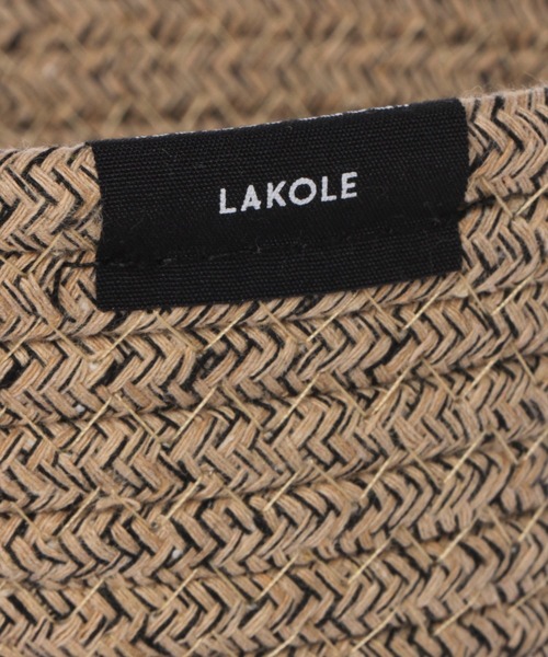 LAKOLE（ラコレ）の「ロープバスケット(M) / 235592（収納グッズ・レディース・グレー/ブラウン/ホワイト/ダークグレー・FREE）」の6枚目の写真