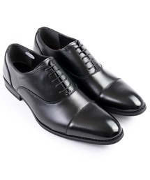 ELLE PLANETE（エルプラネット）の「ELLE PLANETE ローヒール牛革ビジネスシューズ ストレートチップ EL2085（ドレスシューズ）」