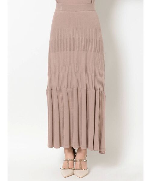 RESEXXY(リゼクシー)の「ニットフレアスカート【セットアップ着用可能】(スカート・レディース・ブラック/ブルー/モカ・FREE)」の20枚目の写真