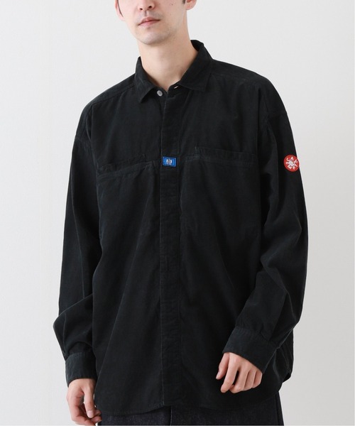 C.E（シーイー）の「【C.E / シーイー】OVERDYE CORD DESIGN BIG SHIRT（シャツ/ブラウス・メンズ・チャコールグレー/ブラック・LARGE/MEDIUM）」の2枚目の写真