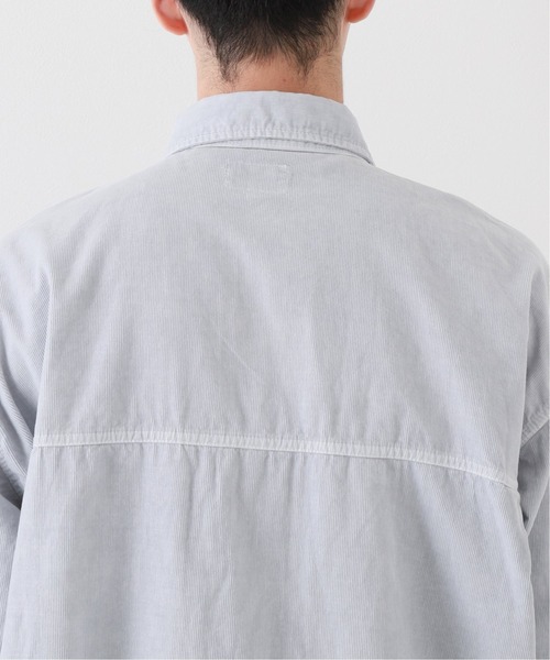 C.E（シーイー）の「【C.E / シーイー】OVERDYE CORD DESIGN BIG SHIRT（シャツ/ブラウス・メンズ・チャコールグレー/ブラック・LARGE/MEDIUM）」の8枚目の写真