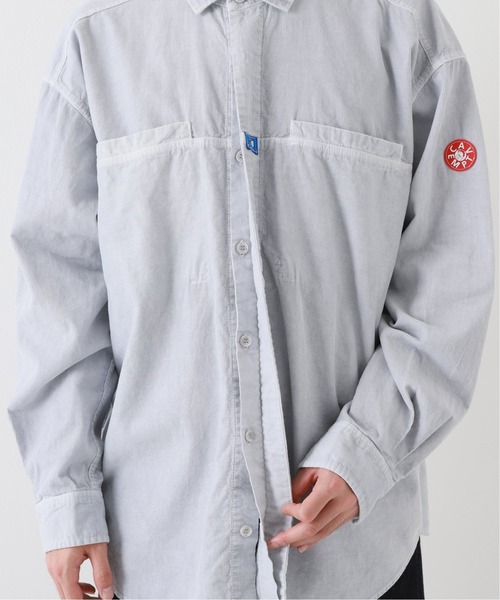 C.E（シーイー）の「【C.E / シーイー】OVERDYE CORD DESIGN BIG SHIRT（シャツ/ブラウス・メンズ・チャコールグレー/ブラック・LARGE/MEDIUM）」の11枚目の写真