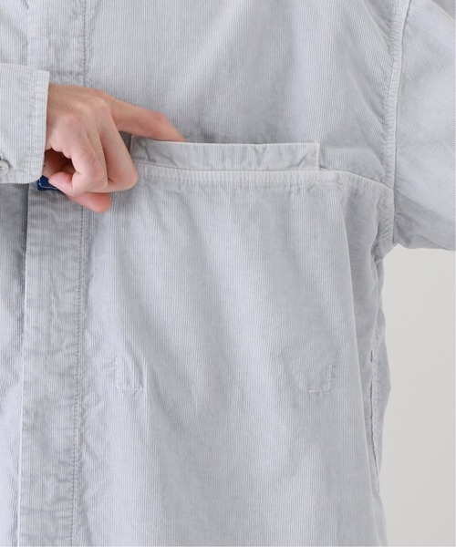 C.E（シーイー）の「【C.E / シーイー】OVERDYE CORD DESIGN BIG SHIRT（シャツ/ブラウス・メンズ・チャコールグレー/ブラック・LARGE/MEDIUM）」の13枚目の写真