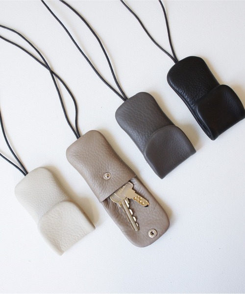 TIDEWAY（タイドウェイ）の「SHEETS KEY CASE（キーケース/キーアクセサリー・レディース・ライトグレー/ブラック/ダークグレー/グレイッシュベージュ・FREE）」の5枚目の写真