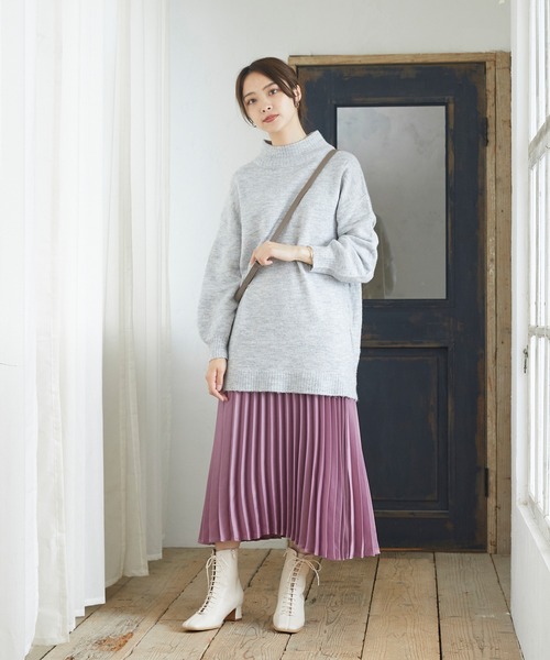 menue(メヌエ)の「スクエアトゥレースアップブーツ(ブーツ・レディース・ブラック/アイボリー/グレイッシュベージュ・LL/3L/S/M/L/XS)」の10枚目の写真