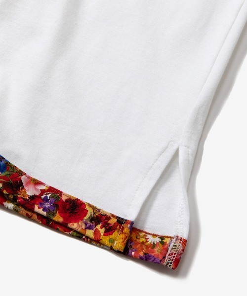 rehacer（レアセル）の「rehacer : Flower Linked Pocket L/S CS Made in Japan / フラワー リンク ポケット カットソー メイドインジャパン（Tシャツ/カットソー・メンズ・ホワイト/ブラック・SMALL/MEDIUM/LARGE/X-LARGE）」の14枚目の写真