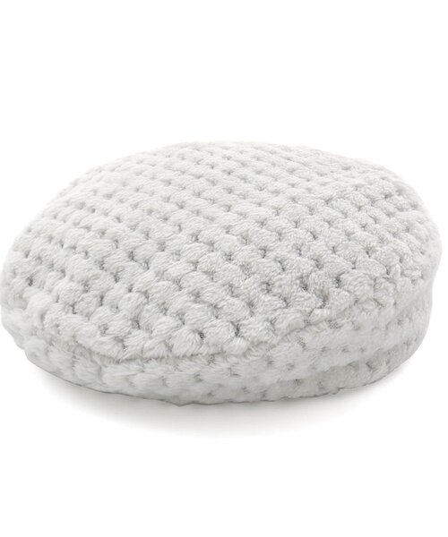 apres les cours（アプレレクール）の「/ぽこぽこファーベレー帽（ハンチング/ベレー帽・キッズ・ベージュ/アイボリー/ライトグレー・50/54）」の9枚目の写真