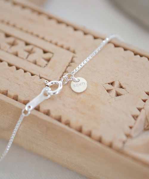 Senti（センティ）の「VENETIAN CHAIN SV（ネックレス・メンズ・シルバー・50cm/60cm/45cm）」の2枚目の写真