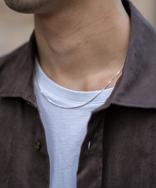 Senti（センティ）の「VENETIAN CHAIN SV（ネックレス・メンズ・シルバー・50cm/60cm/45cm）」の5枚目の写真