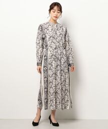 【極美品】ヌキテパ　コットンドビーストライプワンピース エスニック ドレス NE QUITTEZ PAS!（ヌキテパ）の「【neQuittez pas/ヌキテパ】コットン