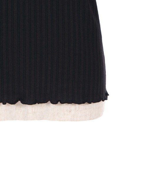 axes femme（アクシーズファム）の「ローズガーデン袖レースＰＯ（Tシャツ/カットソー・レディース・ブラック/ピンク/キナリ・MEDIUM）」の21枚目の写真