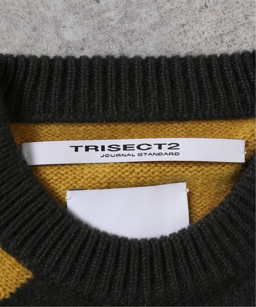 loomer×TRISECT2/ルーマー】カシミア ボーダーニット