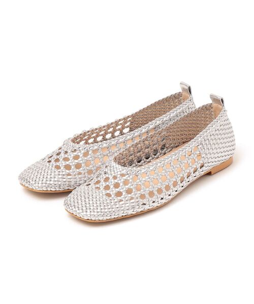 FAEDA(ファエダ)の「FAEDA:メッシュフラットシューズ◆(その他シューズ・レディース・ホワイト/ブラック/シルバー・35/36/37/38)」の8枚目の写真