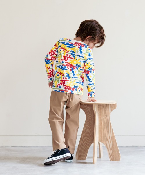 LB CLUB(エルビークラブ)の「ストレッチツイル撥水加工パンツ(その他パンツ・キッズ・グリーン/ベージュ/ブラック・90/130/100/120/110)」の12枚目の写真