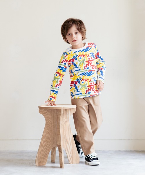 LB CLUB(エルビークラブ)の「ストレッチツイル撥水加工パンツ(その他パンツ・キッズ・グリーン/ベージュ/ブラック・90/130/100/120/110)」の13枚目の写真