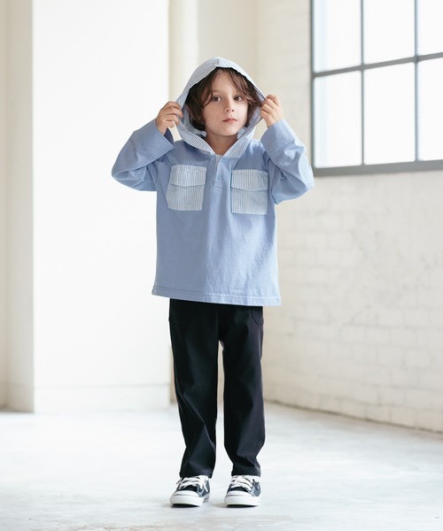 LB CLUB(エルビークラブ)の「ストレッチツイル撥水加工パンツ(その他パンツ・キッズ・グリーン/ベージュ/ブラック・90/130/100/120/110)」の17枚目の写真