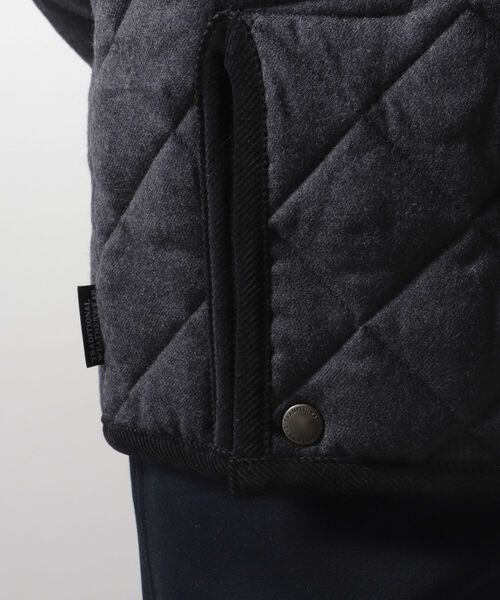 Traditional Weatherwear（トラディショナルウェザーウェア）の「【Traditonal Weather Wear/トラディショナルウェザーウエア】WALERLY TW ウール キルティングジャケット（ブルゾン・メンズ・チャコールグレー/ネイビー・40/38/36）」の18枚目の写真