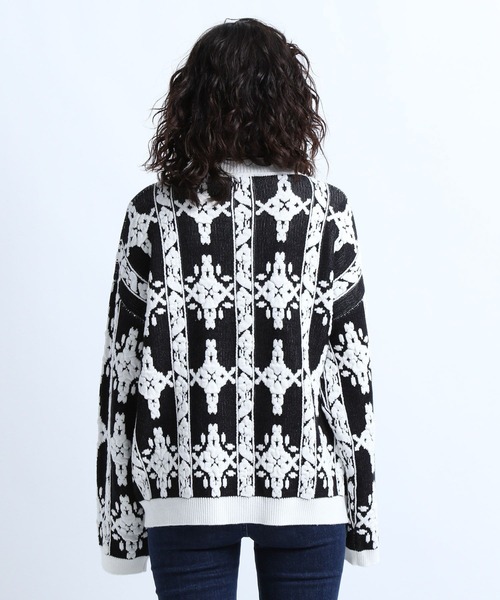eL（エル）の「【eL】7G Flower Jacquard Cardigan/264738