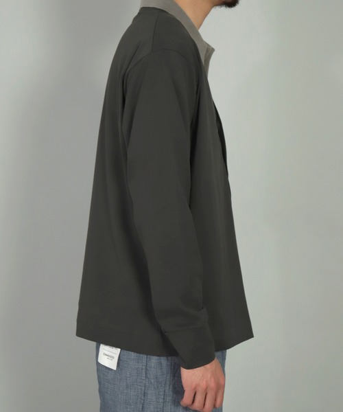 gicipi（ジチピ）の「[ gicipi ] SARDINA サルディーナ（カーディガン/ボレロ・メンズ・チャコール・3/4）」の5枚目の写真