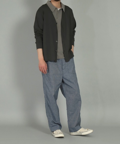 gicipi（ジチピ）の「[ gicipi ] SARDINA サルディーナ（カーディガン/ボレロ・メンズ・チャコール・3/4）」の12枚目の写真