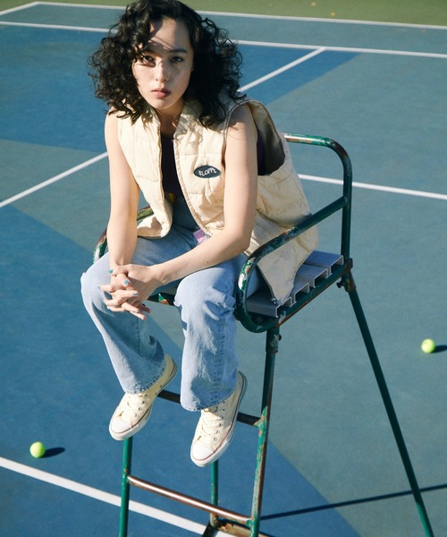 WHO'S WHO gallery（フーズフーギャラリー）の「【SLOPPY/スロッピー】サークルベスト（ベスト・レディース・アイボリー/マスタード/パープル・FREE）」の16枚目の写真