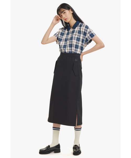 FRED PERRY（フレッドペリー）の「Paneled Skirt（スカート）」 - WEAR
