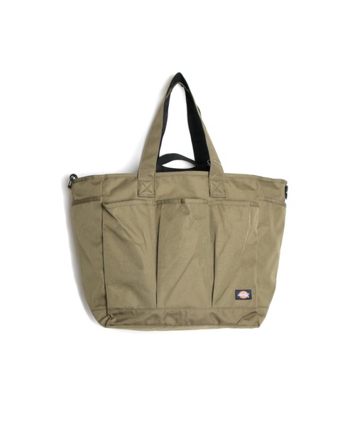 Dickies（ディッキーズ）の「【DICKIES/ディッキーズ】DK AUTHENTIC GARDEN TOTE/ガーデントート（トートバッグ・レディース・ブラック/オレンジ/カーキ/ベージュ・FREE）」の3枚目の写真