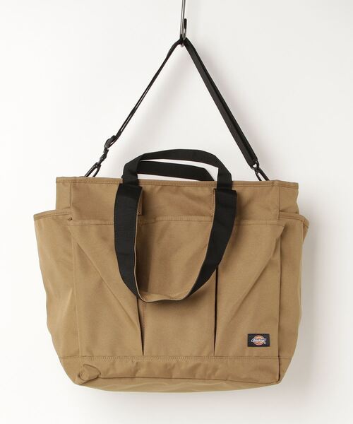 Dickies（ディッキーズ）の「【DICKIES/ディッキーズ】DK AUTHENTIC GARDEN TOTE/ガーデントート（トートバッグ・レディース・ブラック/オレンジ/カーキ/ベージュ・FREE）」の6枚目の写真
