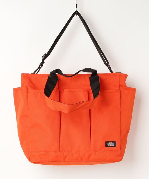 Dickies（ディッキーズ）の「【DICKIES/ディッキーズ】DK AUTHENTIC GARDEN TOTE/ガーデントート（トートバッグ・レディース・ブラック/オレンジ/カーキ/ベージュ・FREE）」の7枚目の写真