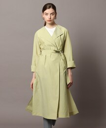 DRESSTERIOR（ドレステリア）の「◆【洗える】タイプライターノーカラーコート（ノーカラーコート）」