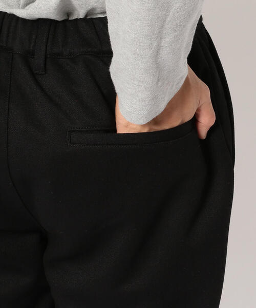 Uncut Bound(アンカットバウンド)の「PointChary (ポイントチャーリー) EASY PANTS/ イージーパンツ(スラックス・メンズ・ブラック・SMALL/MEDIUM/LARGE)」の7枚目の写真
