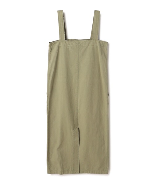 ReNorm（リノーム）の「11ozアクアティック デニムサロペットスカート（サロペット/オーバーオール・レディース・エメラルド/ホワイト/ブラック・フリー）」の4枚目の写真