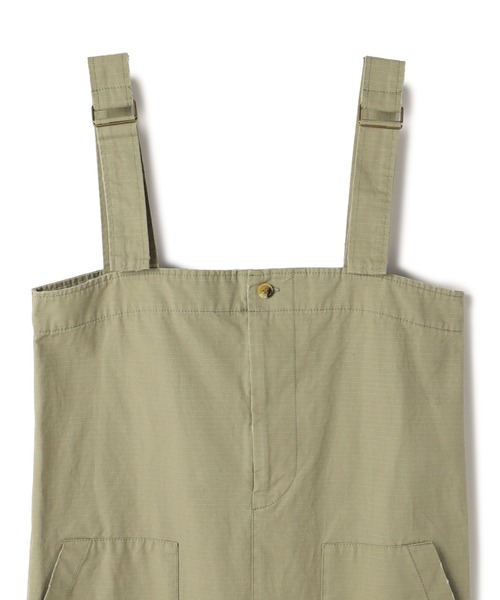 ReNorm（リノーム）の「11ozアクアティック デニムサロペットスカート（サロペット/オーバーオール・レディース・エメラルド/ホワイト/ブラック・フリー）」の5枚目の写真