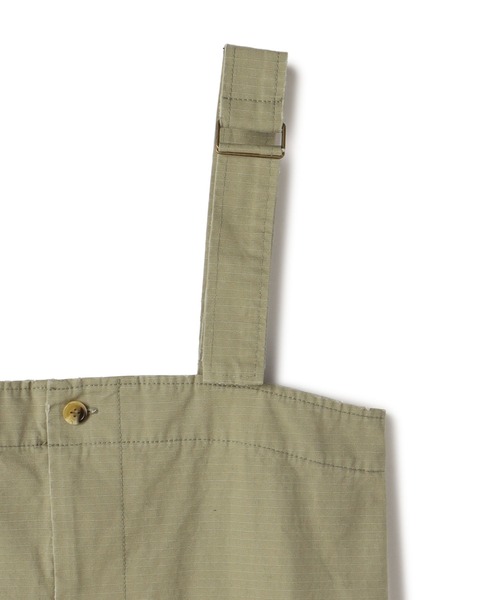 ReNorm（リノーム）の「11ozアクアティック デニムサロペットスカート（サロペット/オーバーオール・レディース・エメラルド/ホワイト/ブラック・フリー）」の6枚目の写真