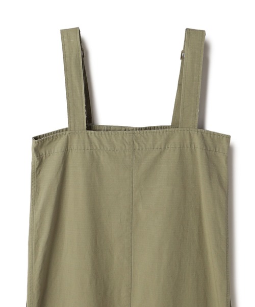 ReNorm（リノーム）の「11ozアクアティック デニムサロペットスカート（サロペット/オーバーオール・レディース・エメラルド/ホワイト/ブラック・フリー）」の10枚目の写真