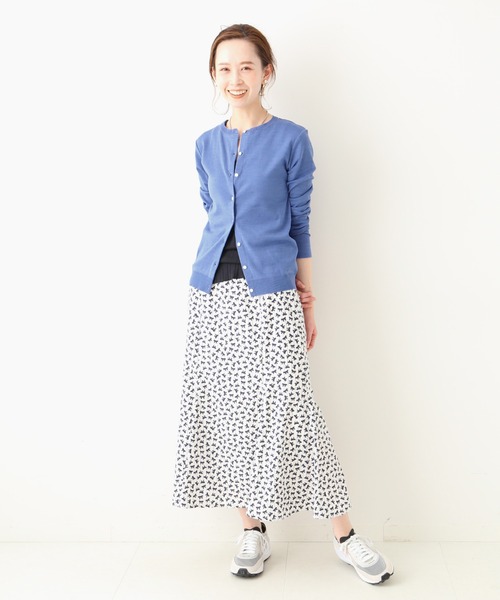 IENA(イエナ)の「NAOSセーターマシーンカーディガン◆(Tシャツ/カットソー・レディース・ネイビー/ネイビー系/ブルー・FREE)」の17枚目の写真