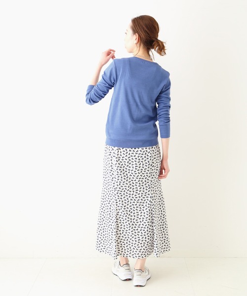IENA(イエナ)の「NAOSセーターマシーンカーディガン◆(Tシャツ/カットソー・レディース・ネイビー/ネイビー系/ブルー・FREE)」の19枚目の写真