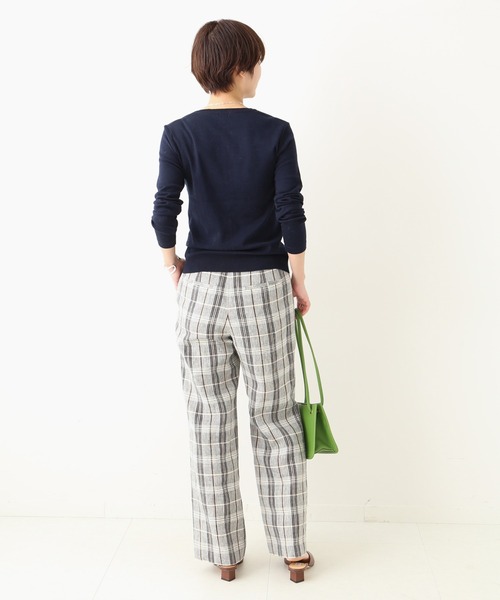 IENA(イエナ)の「NAOSセーターマシーンカーディガン◆(Tシャツ/カットソー・レディース・ネイビー/ネイビー系/ブルー・FREE)」の13枚目の写真