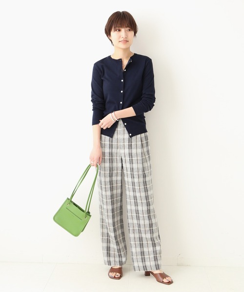 IENA(イエナ)の「NAOSセーターマシーンカーディガン◆(Tシャツ/カットソー・レディース・ネイビー/ネイビー系/ブルー・FREE)」の4枚目の写真