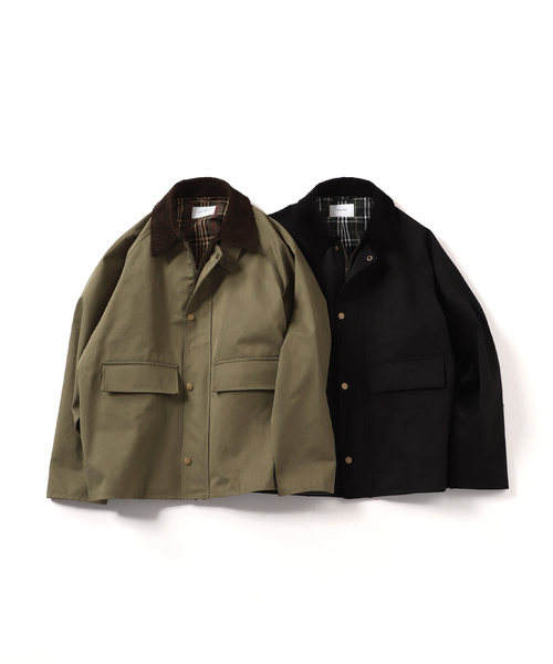 B.C STOCK(ベーセーストック)の「2LAYER ANGLER ジャケット(ブルゾン・メンズ・ブラック/カーキ・MEDIUM/LARGE)」の3枚目の写真