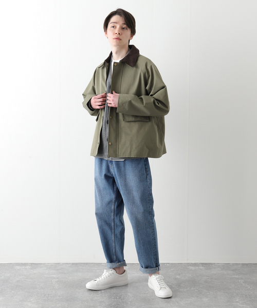 B.C STOCK(ベーセーストック)の「2LAYER ANGLER ジャケット(ブルゾン・メンズ・ブラック/カーキ・MEDIUM/LARGE)」の5枚目の写真
